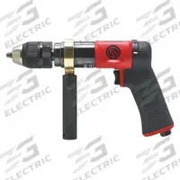 CHICAGO PNEUMATIC Air-Powered Drill: 1/2 in Chuck, Light Duty, 800 RPM, 0.5 hp, Keyless, Reversible (MPN CP9791C). Key specifications — attr1320790: CHICAGO PNEUMATIC.