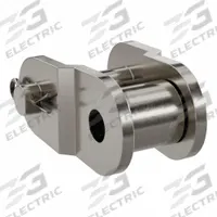 TSUBAKI Offset Link: For Nickel-Plated Steel Roller Chains, 60, Single Strand, 3/4 in Pitch, 5 PK (MPN 60NP O/L). Key specifications — Link Type: Offset; Brand: TSUBAKI.