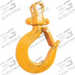 HARRINGTON Top Hook Assembly: Lever Chain Hoists, 5,500 lb Compatible Load Capacity, L5LB (MPN L5BU0281001). Key specifications — Compatible Hoist Type: Lever Chain Hoists; Product Type: Top Hook Assembly; Compatible Series: L5LB; Manufacturer Part Number: L5BU0281001; Included Components: Safety Latch.
