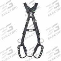 MSA Fall Protection Harness: Hot Work, Confined Spaces/Gen Use/Welding, Vest Harness, Quick-Connect (MPN 10252242). Key specifications — Gender: Unisex; Harness Color: Black; Torso Adjustment: Friction.