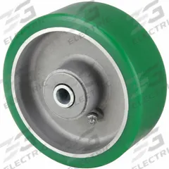 APPROVED VENDOR Caster Wheel: 5 in Wheel Dia., 2 in Wheel Wd, Polyurethane, 1,050 lb Load Rating (MPN 2RZD5). Key specifications — Brand: APPROVED VENDOR; Wheel/Tread Color: Green.