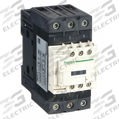 SCHNEIDER Magnetic Contactor: Non-Reversing, 3 Poles, NEMA Size 2, 45 A - Non-Reversing NEMA Contactors