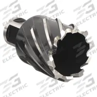 MILWAUKEE Annular Cutter: 1 5/16 in Cutter Dia, 1 in Max Cutting Dp, Black Oxide, High Speed Steel (MPN 49-59-1312). Key specifications — attr253884: No; attr253885: Black Oxide; attr253886: High Speed Steel; attr253887: Weldon Flat; attr253888: Fractional Inch; attr277149: MILWAUKEE.