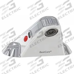 BESTCARE Bathroom Sensor Faucet: WH3375, Centerset, Brass, Chrome, Motion Sensor, Plug-In, 9V DC (MPN WH3375-HC-SO). Key specifications — Voltage: 9V DC; Brand: BESTCARE; Color/Finish: Chrome; Power Source: Plug-In; Water Supply Type: Hot and Cold Lines.