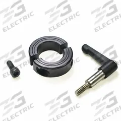 RULAND MANUFACTURING Quick Clamping Shaft Collar: 2 in Bore Dia, Round, 1215, Carbon Steel, Black (MPN LV-MSP-32E-F). Key specifications — Handle Color: Black; Collar Material Finish: Black Oxide; Brand: RULAND MANUFACTURING.