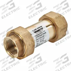 WATTS Backflow Preventer: LF7R, 3/4 in Pipe Size, True Union FNPT, 15.5 gpm Flow Rate, Brass, EPDM (MPN 3/4X3/4 LF7RU2-U2). Key specifications — Brand: WATTS; Connection Type: True Union FNPT.