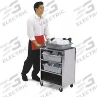 LAKESIDE Enclosed Cart: Enclosed, 300 lb Max Load Capacity, 4 Shelves, 32 3/4 in Overall Ht (MPN 615GS). Key specifications — NSF Certified: No; Brand: LAKESIDE; Caster Type: (1) Swivel; Enclosed/Open/Partially Enclosed: Enclosed; Color: Gray Sand; Material: Stainless Steel; Product Type: Enclosed Cart.