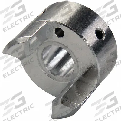 RULAND MANUFACTURING Jaw Coupling Hub: MJS33 Coupling Size, 33.3 mm Outside Dia, Metric - Zero-Backlash Curved Jaw Coupling Hubs