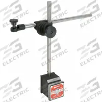STARRETT Magnetic-Base Indicator Holder: Magnetic-Base Indicator Holder, Rigid Arm, Magnetic Base (MPN 657D). Key specifications — attr1184043: STARRETT; attr1200946: Magnetic-Base Indicator Holder; attr1184013: 657D; attr1184031: On/Off Knob; attr1184022: Magnetic; attr1184027: 1-7/8 in L x 1.625 in W x 1-15/16 in H; attr1184030: 1/4"-20.