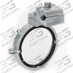 BRIDGEPORT FITTINGS Split Bushing: Steel, Tin Electro-Plated/Zinc Plated, 2 1/2 in Trade Size (MPN SGBS-38740). Key specifications — Insulated: Yes; Brand: BRIDGEPORT FITTINGS.