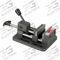 DAYTON Machine Vise: 3 in Jaw Face Wd, 3 in Max Jaw Opening, 1 in Throat Dp, Smooth Face (MPN 4TK06). Key specifications — Brand: DAYTON.