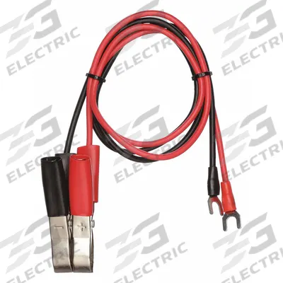 WESTWARD Inverter Cable: 12 AWG, 2 1/2 ft Cable Lg, 1YAY4/400 W Inverter - Power Inverter Cables