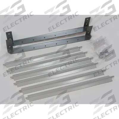 Dayton Hydronic Unit Heater Louver: Vertical Louver Kits, 5PV46, Steel, Gray - Louvers for Hydronic Wall & Ceiling Unit Heaters