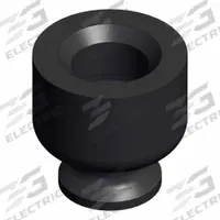 SMC Pad Unit: Flat, w/o Adapter, 15 mm Pad Dia, NBR, Black, 50, 3 mm Pad Ht, ZP3 (MPN ZP3-015UN). Key specifications — attr1019101: ZP3-015UN; attr1019103: SMC; attr1019107: 50.