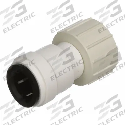 WATTS Push-Fit Fitting: 1/2 in OD x 3/4 in Pipe Size, Push-to-Connect x FGHT - Polysulfone Push-to-Connect Tube Fittings