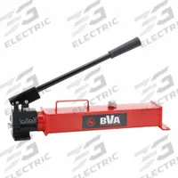 BVA HYDRAULICS Hydraulic Hand Pump: 2 Stages, Single Acting, 200 psi Max. Pressure 1st Stage, Steel (MPN P2301). Key specifications — Brand: BVA HYDRAULICS; Cylinder Compatibility: Single Acting.