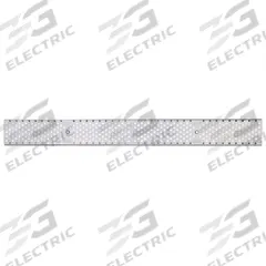 ZURN Grate: A, Rectangular, Slotted, 4 1/8 in Overall Wd, 20 in Overall Lg, 3/4 in Overall Ht, Gray (MPN P4-PS). Key specifications — Color: Gray; Brand: ZURN; Finish: Unfinished; Grate Surface Type: Slotted.