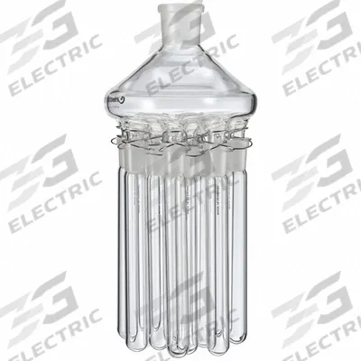 HEIDOLPH Rotary Evaporator Glassware: 20 mL, Colorless, Round - Glass Distilling Flasks
