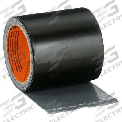 GORILLA Roof Repair Tape: 4 in W, 10 ft L, 34 mil Thick, Black - Roof Tapes