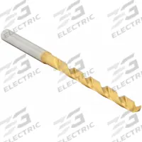 OSG Jobber Length Drill Bit: Letter T, 130° R-Thinning Point, TiN-Coated Cobalt (MPN 15358005). Key specifications — attr1229327: 0.3580.