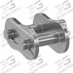 TSUBAKI Attachment Link: For Stainless Steel Roller Chains, D-1, 50, Single Strand, Plain, 5 PK (MPN 50ASD1CL). Key specifications — attr305132: Attachment; attr305112: TSUBAKI.