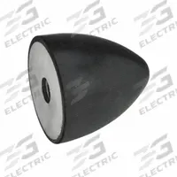 JW WINCO Vibration-Isolating Mount: Conical, Natural Rubber, Female x Non-Threaded Style (MPN 453-35-40-M8-E-55). Key specifications — Isolator Body Material: Natural Rubber.