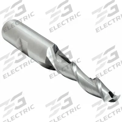 CLEVELAND Square End Mill: High Speed Steel, 2 Flute, 5/16" Mill Dia, 9/16" LOC - General Purpose High-Speed Steel Square End Mills