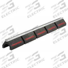 DURA-BLOK Pipe Support Block: Rubber Base, Electroplated Cast Iron, 6 in Overall Lg, 5 in Overall Ht (MPN DB40). Key specifications — Support Material: Cast Iron; Base Material: Rubber; Base Size: 6 in L x 41.4 in W; Brand: DURA-BLOK.