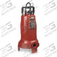 LIBERTY PUMPS Grinder Pump: Horizontal, Three Phase, 2 hp, 208/230V AC, 50 gpm @ 10' of Head, Female (MPN LSG203M). Key specifications — Rated Voltage: 208/230V AC; Discharge Orientation: Horizontal; Hazardous Location Class: Not Rated; Volute Material: Cast Iron; Brand: LIBERTY PUMPS; Switch: Not Included.