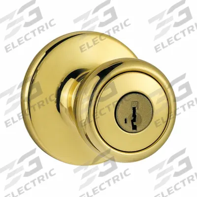 KWIKSET Door Knob Lockset: Office Knob Locksets (MPN 400T-3-SMT-6AL-RCS)