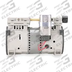 THOMAS Piston Air Compressor/Vacuum Pump: 0.333 hp, 1 Phase, 115V AC, 29 in Hg Max Vacuum, 1.6 cfm (MPN 2688VE44). Key specifications — attr50761: 115V AC; attr50712: THOMAS; attr51763: 1.