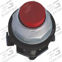 EATON Extended Push Button Operator: Non-Illuminated, Extended Profile, Metallic, 30 mm, 1NC (MPN HT8ABRB). Key specifications — Brand: EATON; Action: Momentary; Series: HT800; Push Button Material Type: Metallic.