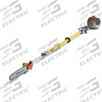 HUSQVARNA Gas Powered Pole Saw: 12 in Blade Lg, 12 1/2 ft to 12 1/2 ft Reach - Gas-Powered Pole Saws
