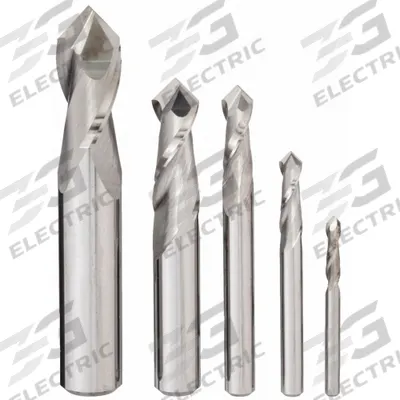 APPROVED VENDOR Drill Mill Set: Drill, 5 Pc, Carbide, 2 Flute, 1/8" to 1/2" Mill Dia (MPN 208-888821) - General Purpose Carbide Drill Mill Sets