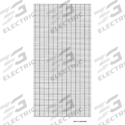 GRAPHIC CONTROLS Fanfold Paper Strip Chart: Fanfold Paper Strip Chart - Strip Chart Paper Compatible with Eurotherm Chessell