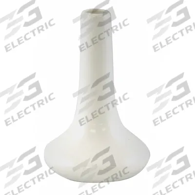 ITI Bud Vase: White, 5 1/2 in Overall Ht - Candles & Votives