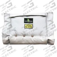 UNITHERM Insulated Pipe Jacket: For 6 in to 13 in Circumference, Fiberglass/Mineral Wool, 3 in Thick (MPN IW1818). Key specifications — Color: Gray; Cover Type: Insulation Jacket; Fastening System: Quick Release Fabric Flap and Wiretwists; For Valve Type: Universal; Jacket Material: Silicone Coated Fiberglass Cloth; Brand: UNITHERM; For Fitting Type: Straight Pipe Sections.