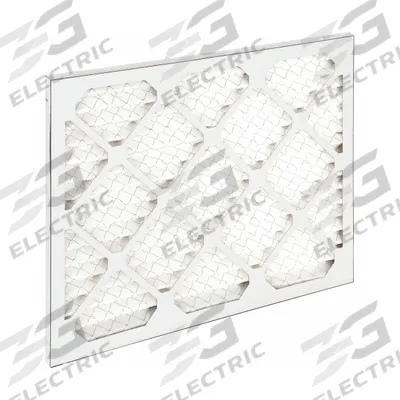 GRAINGER Pleated Air Filter: 16 in x 20 in x 1 in, MERV 8 - MERV 8 Pleated Air Filters