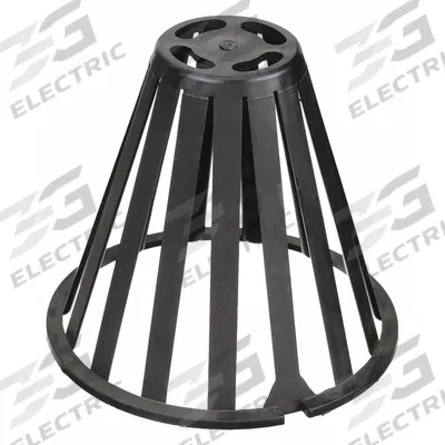 ZURN Dome Strainer: 7 1/2 in Overall Dia, 7 in Overall Ht, Plastic, Unfinished - Domes & Cages for Roof Drains