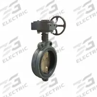 MILWAUKEE VALVE Butterfly Valve: 8 in Pipe Size, Concentric, 200 psi Max. Pressure (CWP), Wafer, ABS (MPN CW323E 8). Key specifications — Brand: MILWAUKEE VALVE; Handle Type: Gear Operated Handwheel; Disc Material: Aluminum Bronze Alloy.