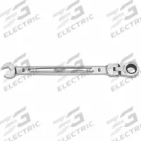 MILWAUKEE Combination Wrench: Chrome Vanadium Steel, Chrome, 8 mm Head Size, 146 mm Overall Lg, Flex (MPN 45-96-9608). Key specifications — attr309600: 8 mm; attr309611: Chrome; attr309610: Chrome Vanadium Steel; attr309604: No; attr309612: No; attr309613: No; attr309615: Yes; attr324932: MILWAUKEE.