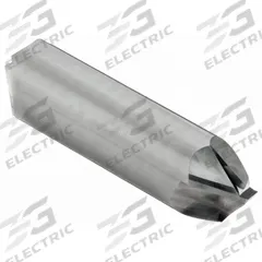CLEVELAND Chamfer Mill: Carbide, Double End, 2 Flute, 90°, 3/4" Mill Dia, 4" OAL (MPN C61231)