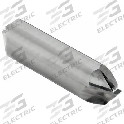 CLEVELAND Chamfer Mill: Carbide, Double End, 2 Flute, 90°, 3/4" Mill Dia, 4" OAL (MPN C61231) - Double-End Carbide Chamfer Mills