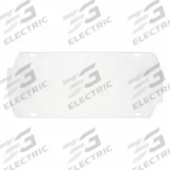 MCR SAFETY Face Shield Visor: 16 3/4 in Overall Wd, 7 in Overall Ht, 0.04 in Overall Thick, Clear (MPN 494800). Key specifications — Material: PETG; Brand: MCR SAFETY; Compatible Grainger Part Number: 9PWD9.