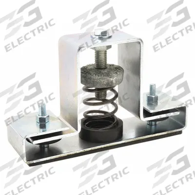 MASON Floor-Mount Vibration Isolator: Spring, 125 lb Capacity, 5 1/8 in Ht, 2 1/2 in Wd - Seismic & Wind Spring-Style Floor-Mount Vibration Isolators
