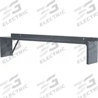 HALLOWELL Riser: 60 in Overall Wd, 10 in Overall Dp, Black, Steel, Includes Mounting Hardware, Steel (MPN HWB-BR-60ME). Key specifications — Includes Mounting Hardware: Yes; Color: Black.