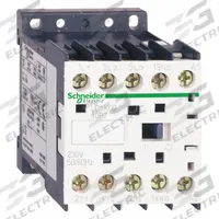 SCHNEIDER IEC Magnetic Contactor: Non-Reversing, 3 Poles, 3NO Contacts, 12 A, 110V AC Coil (MPN LC1K1210F7). Key specifications — Brand: SCHNEIDER; Integrated Surge Suppression: No.