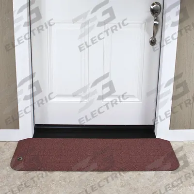 SAFEPATH PRODUCTS Door Ramp: 12 1/4 in Lg, ADA Compliant - Rubber Ramps