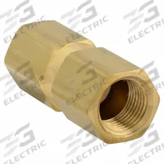 APPROVED VENDOR Piston Spring Check Valve: Piston, Inline Valve Body, 1/2 in Pipe Size, FNPT x FNPT (MPN CHK BRS 815-8F8F-F). Key specifications — Brand: APPROVED VENDOR.