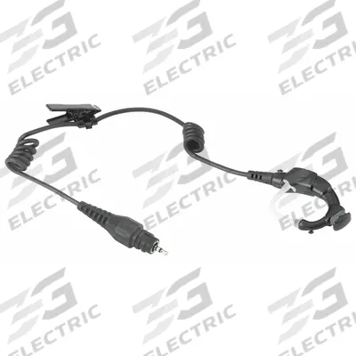 MOTOROLA Earpiece: Fits Motorola, For APX 7000 Series, Ear Hook, Black, 1 Wires - Motorola-Compatible Earpieces & Headsets